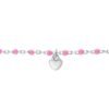 Bracciale Bambina Stroili In Argento 925 E Perline Rosa Con Cuore 1 Verre Gioielli - l'istituzione del gioiello