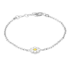 Bracciale Bambina Stroili In Argento 925 E Smalto Con Margherita