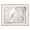 Sacra Famiglia Atelier In Argento 925 Laminato Sabbiato Lucido 2 - Verre Gioielli Sacra Famiglia Atelier In Argento 925 Laminato Sabbiato Lucido