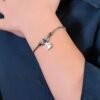 Bracciale Bambina Luca Barra In Acciaio Con Coccinella E Zirconi Bianchi 5 - Verre Gioielli Bracciale Bambina Luca Barra In Acciaio Con Coccinella E Zirconi Bianchi 1 Verre Gioielli - l'istituzione del gioiello