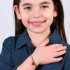 Bracciale Bimba Tennis Luca Barra Con Cristalli Rossi E Coccinella 3 Verre Gioielli - l'istituzione del gioiello