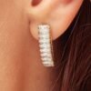 Orecchini Donna Brosway In Acciaio Placcato Oro 14 Kt E Cubic Zirconia Bianchi 5 - Verre Gioielli Orecchini Donna Brosway In Acciaio Placcato Oro 14 Kt E Cubic Zirconia Bianchi 1 Verre Gioielli - l'istituzione del gioiello