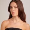 Collana Donna Brosway Affinity In Acciaio E Cubic Zirconia Bianchi Pendenti 2 Verre Gioielli - l'istituzione del gioiello