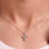 Collana Uomo Brosway In Acciaio Con Croce E Cristalli Neri 1 Verre Gioielli - l'istituzione del gioiello
