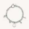 Bracciale Donna Chakra Brosway In Acciaio Con Stelle E Luna E Cristalli Pendenti 5 Verre Gioielli - l'istituzione del gioiello