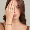 Bracciale Donna Chakra Brosway In Acciaio Con Stelle E Luna E Cristalli Pendenti 4 Verre Gioielli - l'istituzione del gioiello