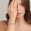 Bracciale Donna Chakra Brosway In Acciaio Con Calcedonio Turchese E Pendenti 2 Verre Gioielli - l'istituzione del gioiello