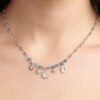 Collana Donna Chakra Brosway In Acciaio Con Calcedonio Azzurro E Cristalli Pendenti A Stella 6 - Verre Gioielli Collana Donna Chakra Brosway In Acciaio Con Calcedonio Azzurro E Cristalli Pendenti A Stella 2 Verre Gioielli - l'istituzione del gioiello