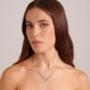 Collana Donna Chakra Brosway In Acciaio Con Elefante E Cristalli Con Pendenti 1 Verre Gioielli - l'istituzione del gioiello