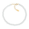 Bracciale Donna Amen In Argento 925 Dorato E Perle Swarovski