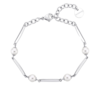 Bracciale Donna Brosway Affinity In Acciaio E Perle Bianche 2 - Verre Gioielli Bracciale Donna Brosway Affinity In Acciaio E Perle Bianche
