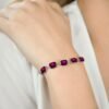 Bracciale Donna Luca Barra In Acciaio Con Cristalli Fucsia 5 - Verre Gioielli Bracciale Donna Luca Barra In Acciaio Con Cristalli Fucsia 1 Verre Gioielli - l'istituzione del gioiello