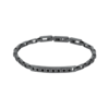 Bracciale Uomo Brosway Con Pvd Nero E Reutenio Con Cristalli Neri 2 - Verre Gioielli Bracciale Uomo Brosway Con Pvd Nero E Reutenio Con Cristalli Neri