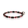 Bracciale Uomo Gerba Con Onice Nera E Agata E Argento 925