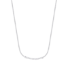 Collana Donna Brosway In Acciaio Silver E Cubic Zirconia Bianchi