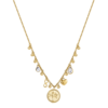Collana Donna Chakra Brosway In Acciaio Dorato Con Albero Della Vita E Cristalli Pendenti 1 - Verre Gioielli Collana Donna Chakra Brosway In Acciaio Dorato Con Albero Della Vita E Cristalli Pendenti