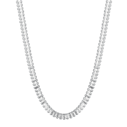Collana Donna Girocollo Brosway Desideri In Acciaio E Cubic Zirconia Bianchi