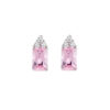 Orecchini Donna Amen In Argento 925 Con Zirconi Bianchi E Rosa