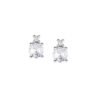 Orecchini Donna Punto Luce Amen In Argento 925 Con Zirconi Bianchi