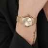 Orologio Donna Luca Barra In Acciaio Dorato Solo Tempo Al Quarzo 5 - Verre Gioielli Orologio Donna Luca Barra In Acciaio Dorato Solo Tempo Al Quarzo 1 Verre Gioielli - l'istituzione del gioiello