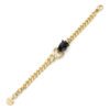 Bracciale Donna A Catena Groumette Unoaerre In Bronzo Dorato E Testa Di Pantera Smaltata Nera 5 - Verre Gioielli Bracciale Donna A Catena Groumette Unoaerre In Bronzo Dorato E Testa Di Pantera Smaltata Nera 1 Verre Gioielli - l'istituzione del gioiello