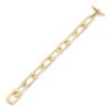 Bracciale Donna A Catena Piatta Dinamica Unoaerre In Bronzo Dorato 5 - Verre Gioielli Bracciale Donna A Catena Piatta Dinamica Unoaerre In Bronzo Dorato 1 Verre Gioielli - l'istituzione del gioiello