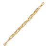 Bracciale Donna A Catena Quadrata Unoaerre In Bronzo Dorato 1 Verre Gioielli - l'istituzione del gioiello
