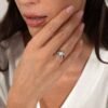 Anello Donna Luca Barra Regolabile In Acciaio Con Stelle E Zirconi Bianchi 1 Verre Gioielli - l'istituzione del gioiello