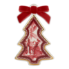 Albero Di Natale Piatto Baci Milano In Porcellana Rossa Le Rouge