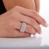 Anello Donna Unoaerre In Argento 925 Chicco E Galvanica Rodio 6 - Verre Gioielli Anello Donna Unoaerre In Argento 925 Chicco E Galvanica Rodio 2 Verre Gioielli - l'istituzione del gioiello