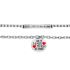 Bracciale Coppia Doppio Luca Barra In Acciaio Amore 1 - Verre Gioielli Bracciale Coppia Doppio Luca Barra In Acciaio Amore