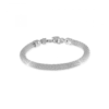 Bracciale Donna A Catena Snake Unoaerre In Bronzo Argentato