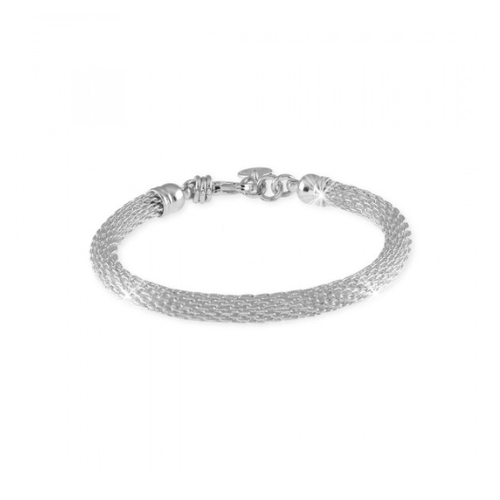 Bracciale Donna A Catena Snake Unoaerre In Bronzo Argentato