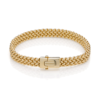 Bracciale Donna Chicco A Fascia Unoaerre In Bronzo Dorato E Galvanica Oro Giallo 18 Kt 2 - Verre Gioielli Bracciale Donna Chicco A Fascia Unoaerre In Bronzo Dorato E Galvanica Oro Giallo 18 Kt