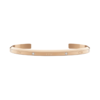 Bracciale Donna Rigido Daniel Wellington Classic Lumine In Acciaio Rosato E Zirconi Bianchi