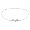 Bracciale Donna Stroili In Argento 925 Con Cristalli Bianchi Rosa E Lilla