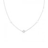 Collana Donna Liu Jo In Acciaio Con Stelle E Zirconi Bianchi 2 Verre Gioielli - l'istituzione del gioiello