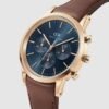 Orologio Uomo Daniel Wellington Cronografo In Acciaio Rosato E Pelle St. Mawes 1 Verre Gioielli - l'istituzione del gioiello