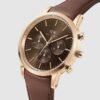 Orologio Uomo Daniel Wellington Cronografo In Acciaio Rosato E Pelle Amber St. Mawes 5 - Verre Gioielli Orologio Uomo Daniel Wellington Cronografo In Acciaio Rosato E Pelle Amber St. Mawes 1 Verre Gioielli - l'istituzione del gioiello