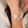 Bracciale Doppio Luca Barra Con Mezzo Cuore In Acciaio Amicizia 1 Verre Gioielli - l'istituzione del gioiello