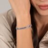 Bracciale Donna Tennis Luca Barra In Acciaio Triplo Filo Con Cristalli Rosa 5 - Verre Gioielli Bracciale Donna Tennis Luca Barra In Acciaio Triplo Filo Con Cristalli Rosa 1 Verre Gioielli - l'istituzione del gioiello