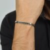 Bracciale Uomo Luca Barra In Acciaio Con Cristalli Neri 5 - Verre Gioielli Bracciale Uomo Luca Barra In Acciaio Con Cristalli Neri 1 Verre Gioielli - l'istituzione del gioiello