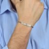 Bracciale Uomo Luca Barra In Acciaio E Cristalli Neri 5 - Verre Gioielli Bracciale Uomo Luca Barra In Acciaio E Cristalli Neri 1 Verre Gioielli - l'istituzione del gioiello
