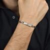 Bracciale Uomo Luca Barra In Acciaio E Targa Silver Personalizzabile 5 - Verre Gioielli Bracciale Uomo Luca Barra In Acciaio E Targa Silver Personalizzabile 1 Verre Gioielli - l'istituzione del gioiello