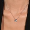 Collana Donna Luca Barra In Acciaio Con Cristallo Acquamarina E Zirconi Bianchi 5 - Verre Gioielli Collana Donna Luca Barra In Acciaio Con Cristallo Acquamarina E Zirconi Bianchi 1 Verre Gioielli - l'istituzione del gioiello
