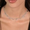 Collana Donna Luca Barra In Acciaio Con Farfalle E Cristalli Bianchi 5 - Verre Gioielli Collana Donna Luca Barra In Acciaio Con Farfalle E Cristalli Bianchi 1 Verre Gioielli - l'istituzione del gioiello
