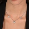 Collana Donna Luca Barra In Acciaio Con Cuori Pendenti E Cristalli Bianchi 5 - Verre Gioielli Collana Donna Luca Barra In Acciaio Con Cuori Pendenti E Cristalli Bianchi 1 Verre Gioielli - l'istituzione del gioiello