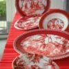 Piatto Torta Baci Milano In Porcellana Le Rouge 1 Verre Gioielli - l'istituzione del gioiello
