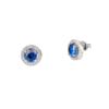 Orecchini Donna Liu Jo In Acciaio Con Zircone Blu E Zirconi Bianchi 1 - Verre Gioielli Orecchini Donna Liu Jo In Acciaio Con Zircone Blu E Zirconi Bianchi