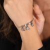 Bracciale Donna Luca Barra In Acciaio E Farfalle Con Cristalli Bianchi 5 - Verre Gioielli Bracciale Donna Luca Barra In Acciaio E Farfalle Con Cristalli Bianchi 1 Verre Gioielli - l'istituzione del gioiello
